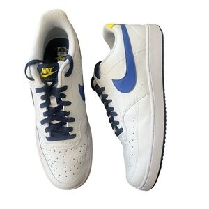 Court Vision Low Next Nature White Hyper Royal Size 12